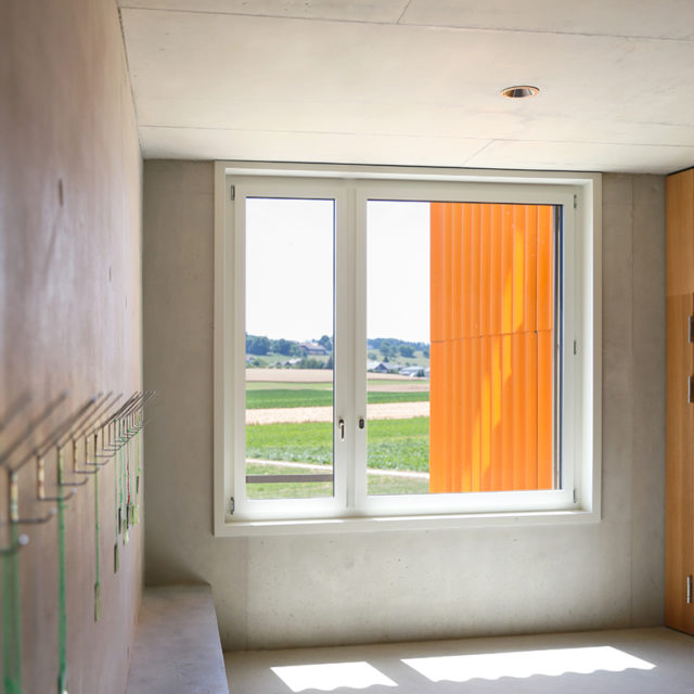 Referenzen Schreinerei Schwab Schulhaus, Cudrefin